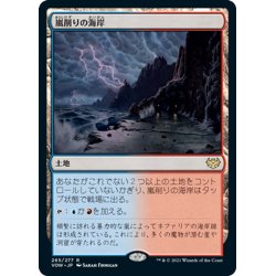 画像1: 【JPN】嵐削りの海岸/Stormcarved Coast[MTG_VOW_265R]