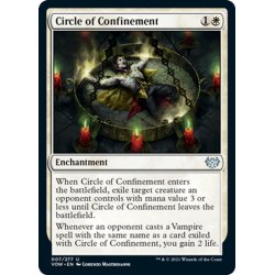 画像1: 【ENG】監禁の円環/Circle of Confinement[MTG_VOW_007U]