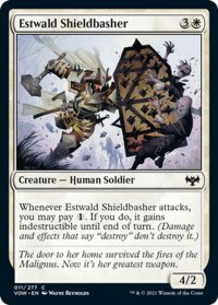 【ENG】エストワルドの盾殴り/Estwald Shieldbasher[MTG_VOW_011C]