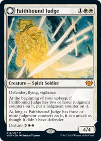 【ENG】信仰縛りの審判官/Faithbound Judge[MTG_VOW_012M]