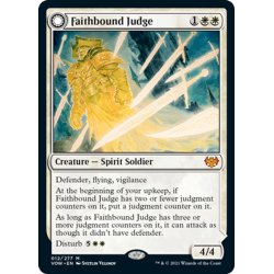 画像1: 【ENG】信仰縛りの審判官/Faithbound Judge[MTG_VOW_012M]