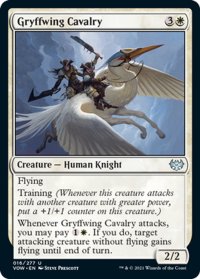 【ENG】グリフ翼の騎兵隊/Gryffwing Cavalry[MTG_VOW_016U]