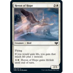 画像1: 【ENG】希望の鷺/Heron of Hope[MTG_VOW_018C]