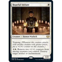 画像1: 【ENG】有望な信徒/Hopeful Initiate[MTG_VOW_020R]