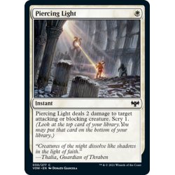 画像1: 【ENG】貫く光/Piercing Light[MTG_VOW_030C]