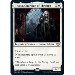 画像1: 【ENG】スレイベンの守護者、サリア/Thalia, Guardian of Thraben[MTG_VOW_038R]