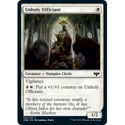 画像1: 【ENG】不浄なる祭司/Unholy Officiant[MTG_VOW_041C]