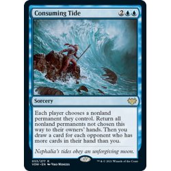 画像1: 【ENG】飲み込む潮/Consuming Tide[MTG_VOW_053R]