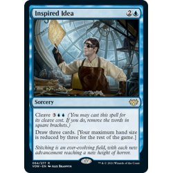 画像1: 【ENG】触発された考え/Inspired Idea[MTG_VOW_064R]