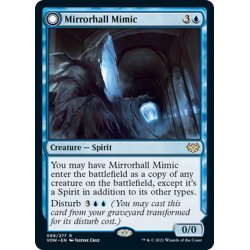 画像1: 【ENG】鏡の間のミミック/恐ろしい模倣/Mirrorhall Mimic/Ghastly Mimicry[MTG_VOW_068R]