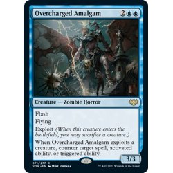 画像1: 【ENG】★Foil★過充電縫合体/Overcharged Amalgam[MTG_VOW_071R]