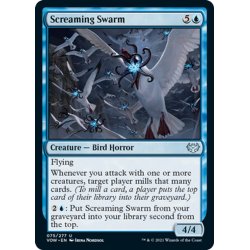 画像1: 【ENG】鳴き叫ぶ大群/Screaming Swarm[MTG_VOW_075U]