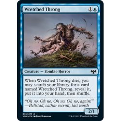 画像1: 【ENG】悲惨な群れ/Wretched Throng[MTG_VOW_091C]