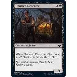 画像1: 【ENG】悪運尽きた造反者/Doomed Dissenter[MTG_VOW_106C]