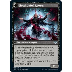 画像2: 【ENG】眠れぬ求血者/血に染まりし歓楽者/Restless Bloodseeker/Bloodsoaked Reveler[MTG_VOW_128U]