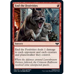 画像1: 【ENG】祭典壊し/End the Festivities[MTG_VOW_155C]