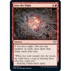 画像1: 【ENG】夜へ/Into the Night[MTG_VOW_163U]