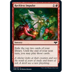 画像1: 【ENG】無謀なる衝動/Reckless Impulse[MTG_VOW_174C]