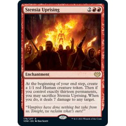 画像1: 【ENG】ステンシアの蜂起/Stensia Uprising[MTG_VOW_178R]