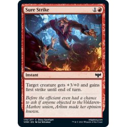 画像1: 【ENG】確実な一撃/Sure Strike[MTG_VOW_179C]