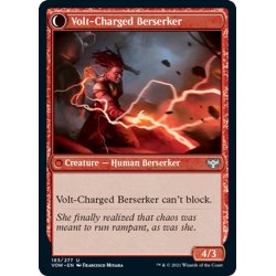 画像2: 【ENG】通電の幻想家/蓄電の狂戦士/Voltaic Visionary/Volt-Charged Berserker[MTG_VOW_183U]