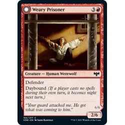 画像1: 【ENG】困憊の在監者/憤怒の脱獄者/Weary Prisoner/Wrathful Jailbreaker[MTG_VOW_184C]