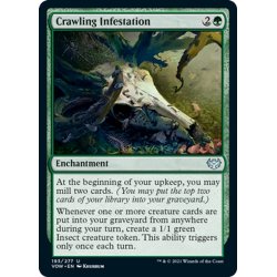 画像1: 【ENG】這い回る寄生/Crawling Infestation[MTG_VOW_193U]