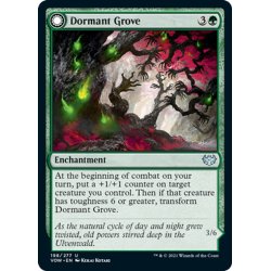 画像1: 【ENG】休樹林帯/節くれの樹林徘徊者/Dormant Grove/Gnarled Grovestrider[MTG_VOW_198U]