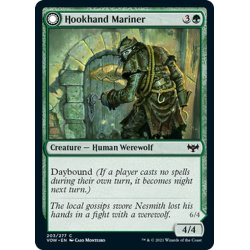 画像1: 【ENG】鉤手の船乗り/鉤裂きの略奪者/Hookhand Mariner/Riphook Raider[MTG_VOW_203C]