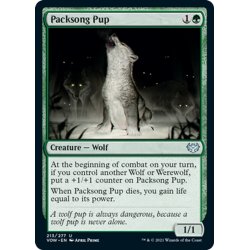 画像1: 【ENG】群れ歌の子狼/Packsong Pup[MTG_VOW_213U]