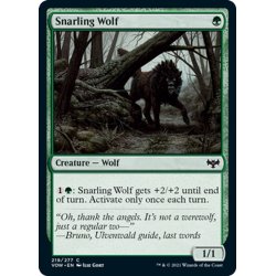 画像1: 【ENG】うなる狼/Snarling Wolf[MTG_VOW_219C]