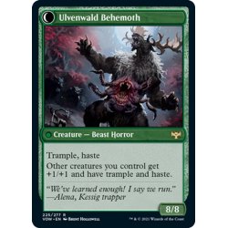 画像2: 【ENG】ウルヴェンワルドの奇異/ウルヴェンワルドのビヒモス/Ulvenwald Oddity/Ulvenwald Behemoth[MTG_VOW_225R]