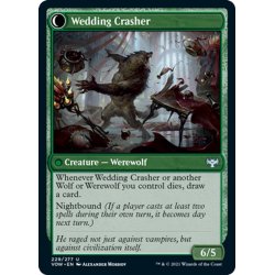 画像2: 【ENG】狼族ののけ者/婚礼壊し/Wolfkin Outcast/Wedding Crasher[MTG_VOW_229U]