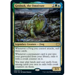 画像1: 【ENG】雑食するもの、グロルナク/Grolnok, the Omnivore[MTG_VOW_238R]