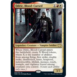 画像1: 【ENG】血に呪われた者、オドリック/Odric, Blood-Cursed[MTG_VOW_243R]