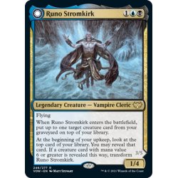 画像1: 【ENG】★Foil★流城のルノ/深遠の王、クロサス/Runo Stromkirk/Krothuss, Lord of the Deep[MTG_VOW_246U]