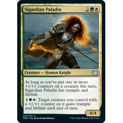 画像1: 【ENG】シガルダ教の聖騎士/Sigardian Paladin[MTG_VOW_247U]