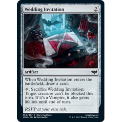 画像1: 【ENG】結婚式への招待状/Wedding Invitation[MTG_VOW_260C]