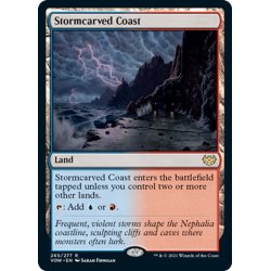 画像1: 【ENG】嵐削りの海岸/Stormcarved Coast[MTG_VOW_265R]