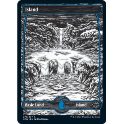 画像1: 【ENG】★Foil★島/Island[MTG_VOW_271L]