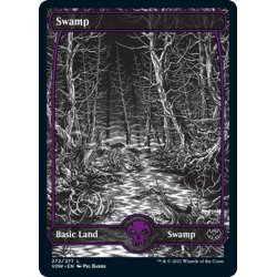 画像1: 【ENG】沼/Swamp[MTG_VOW_272L]