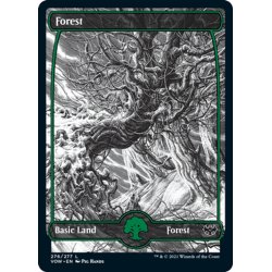 画像1: 【ENG】★Foil★森/Forest[MTG_VOW_276L]