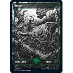 画像1: 【ENG】★Foil★森/Forest[MTG_VOW_277L]