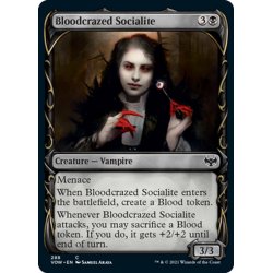 画像1: 【ENG】血に狂った社交家/Bloodcrazed Socialite[MTG_VOW_288C]