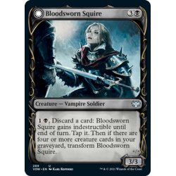 画像1: 【ENG】血誓いの従士/血誓いの騎士/Bloodsworn Squire/Bloodsworn Knight[MTG_VOW_289U]