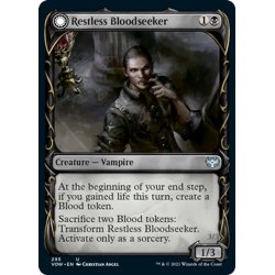 画像1: 【ENG】眠れぬ求血者/血に染まりし歓楽者/Restless Bloodseeker/Bloodsoaked Reveler[MTG_VOW_295U]