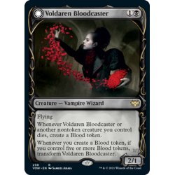 画像1: 【ENG】ヴォルダーレンの投血士/血コウモリの召喚士/Voldaren Bloodcaster/Bloodbat Summoner[MTG_VOW_298R]