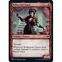 画像1: 【ENG】好戦的な客人/Belligerent Guest[MTG_VOW_301C]