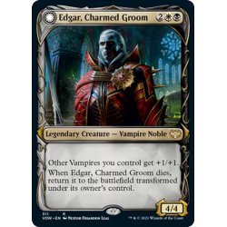 画像1: 【ENG】魅せられた花婿、エドガー/エドガー・マルコフの棺/Edgar, Charmed Groom/Edgar Markov's Coffin[MTG_VOW_311R]