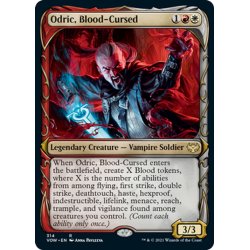 画像1: 【ENG】血に呪われた者、オドリック/Odric, Blood-Cursed[MTG_VOW_314R]